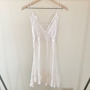 Free People Adella Slip Dress